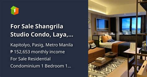kapitolyo condo|Condo For Sale in Kapitolyo , Pasig .